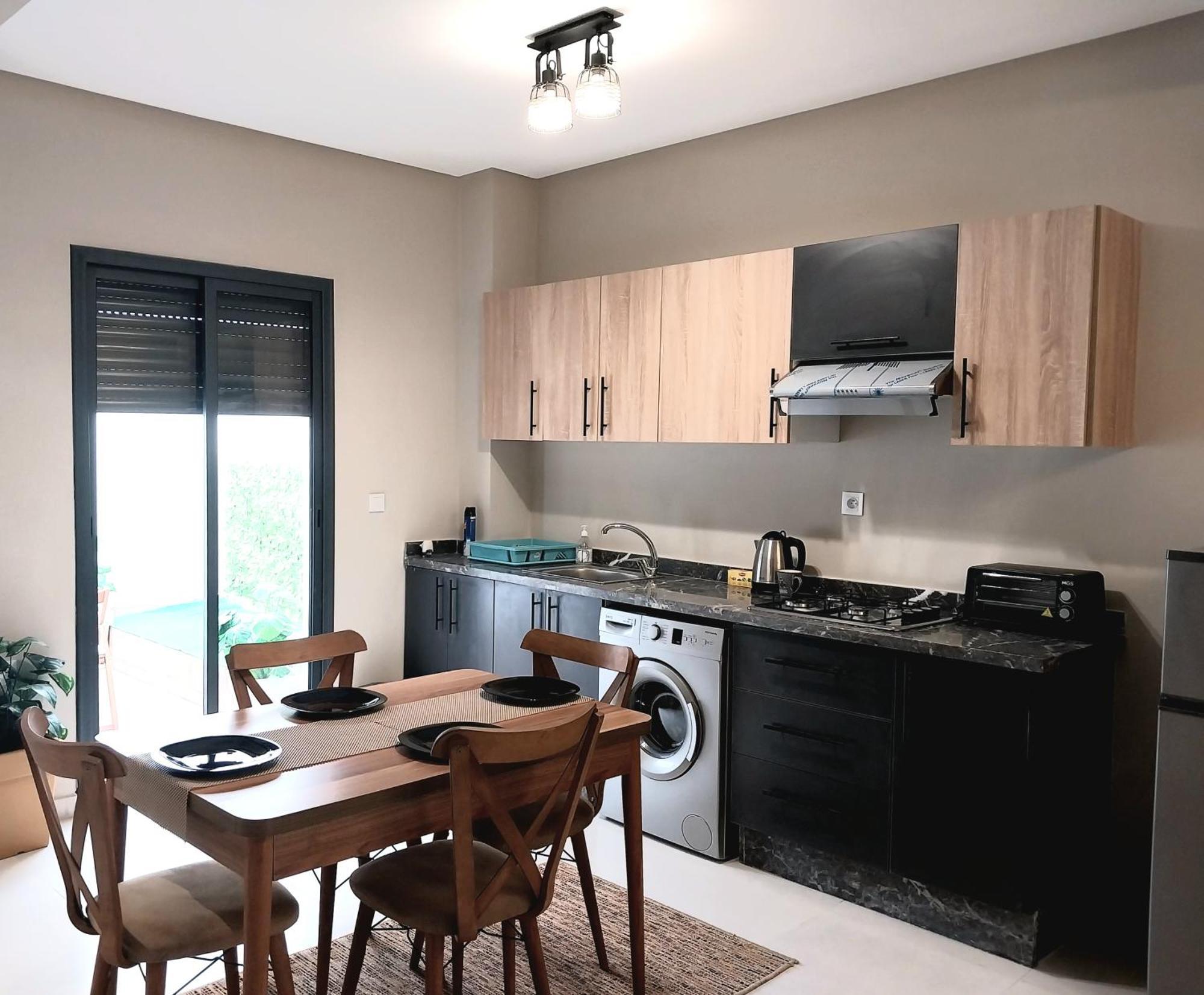 Cosy Appartement Proche De L'Aeroport Mohamed 5 Deroua Eksteriør bilde